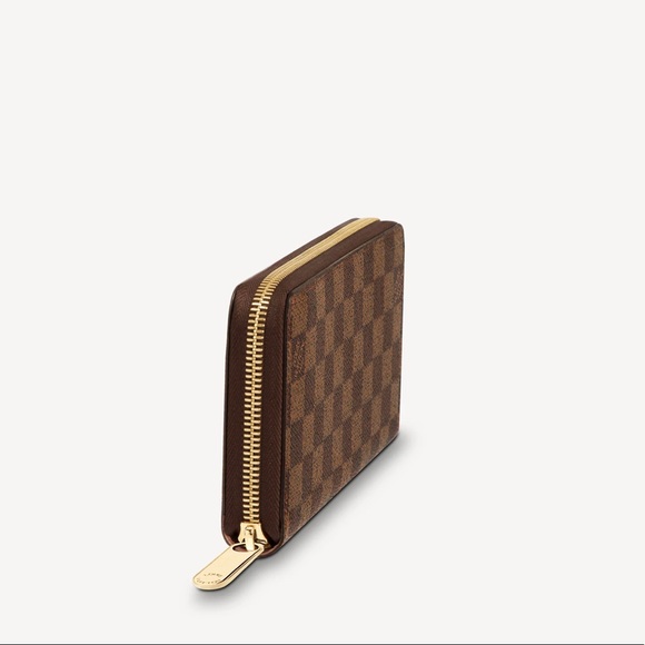 💯 AUTHENTIC Louis Vuitton DAMIER EBENE ZIPPY WALLET - Picture 3 of 3